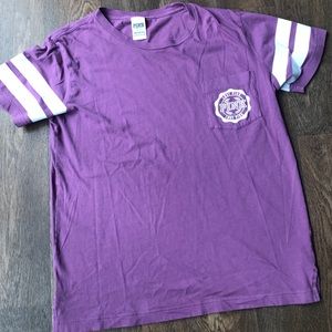 PINK - Varsity Pocket Tee